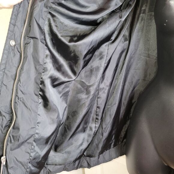 Micheal Michael Kors black down winter jacket coat size Medium - Picture 5 of 10